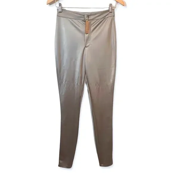 NWT SKIMS Silver Disco Pant Sz. S - Picture 3 of 7